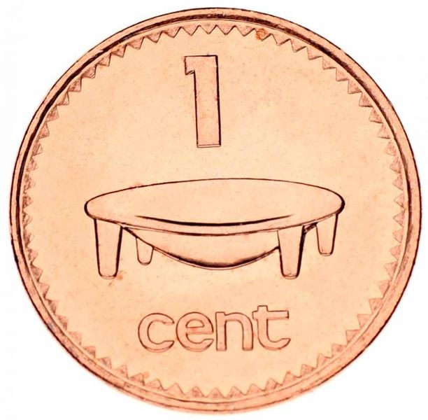 Fiji 1 cent 2006 AU-UNC