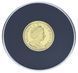 Coin Isle of Man 1 crown 1997 (2008) Gold Proof Cat (feline) - Longhaired Smoke (1/20 oz)